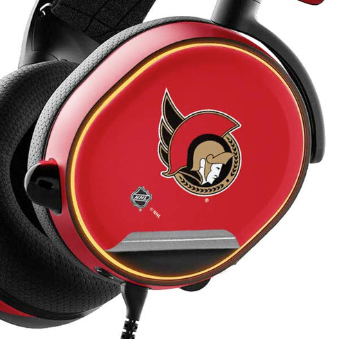 NHL Ottawa Senators Solid Background SteelSeries Arctis 3 Skin